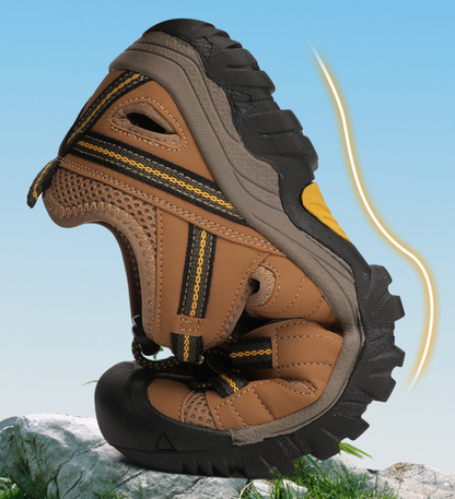 Rootstep RockShield I – Outdoor sandals with a closed-toe design and an ergonomic insole (Unisex)