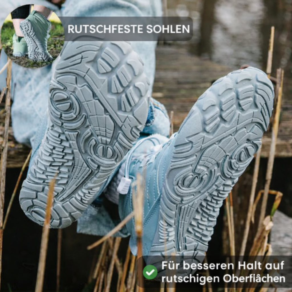 Tundra Barefoot - Rutschfester & Vielseitiger Winter-Barfußschuh (wasserabweisend)