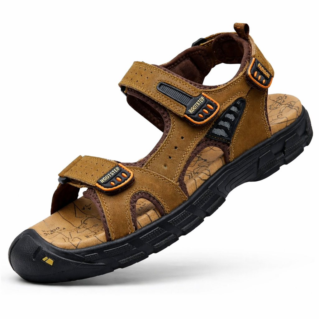 Rootstep TrailFlex I – Ultralight hiking sandals with an ergonomic insole (Unisex)